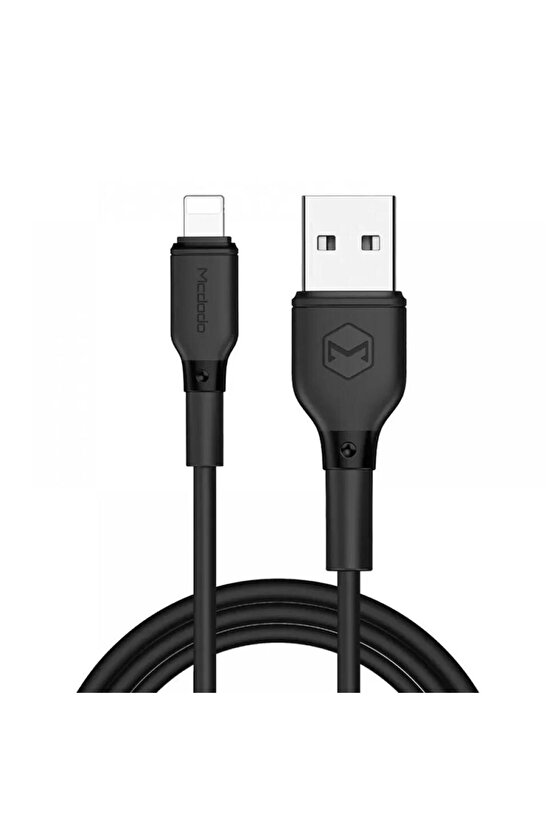 Ca-7271 Lightning Usb Hızlı Şarj Ve Data Kablosu 3a 1.2mt Siyah