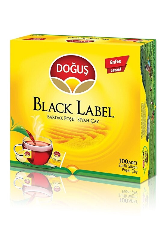 Black Label Bardak Poşet Çay 2 gr 100 Adet