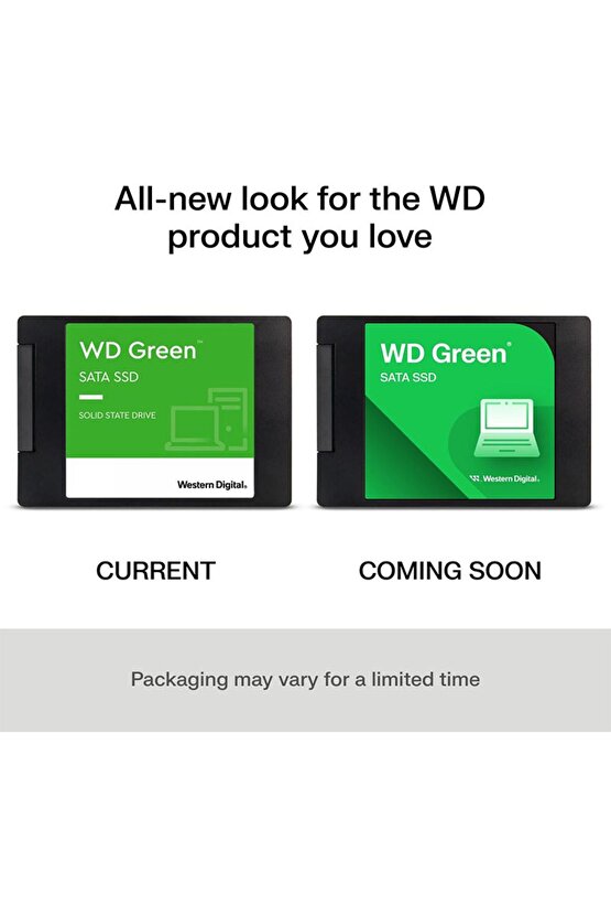 Wd 480GB Green WDS480G3G0A 545465 3D Nand 25 Sata SSD Harddisk