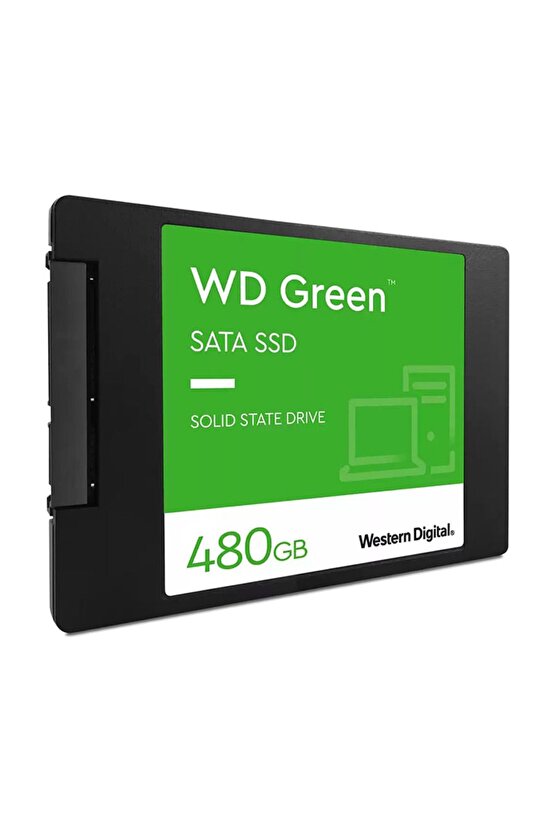 Wd 480GB Green WDS480G3G0A 545465 3D Nand 25 Sata SSD Harddisk