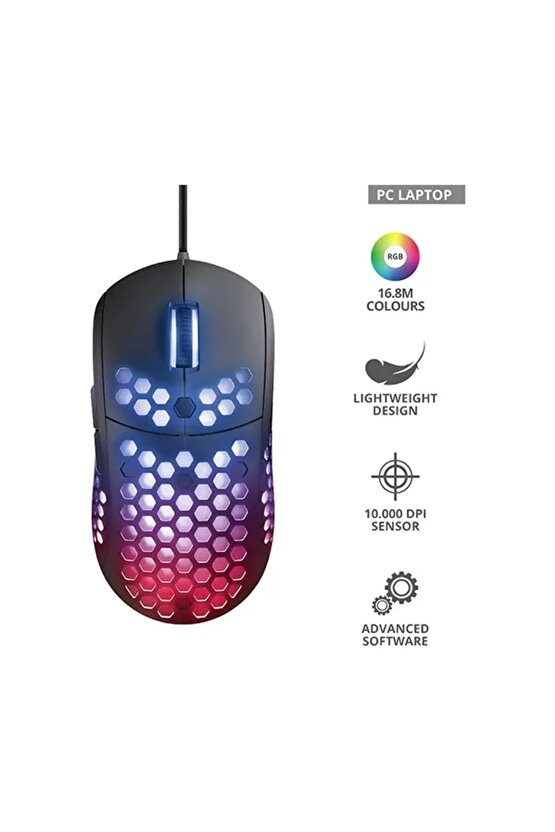 23758 Gxt 960 Graphin Ultralightweight Gaming Mouse