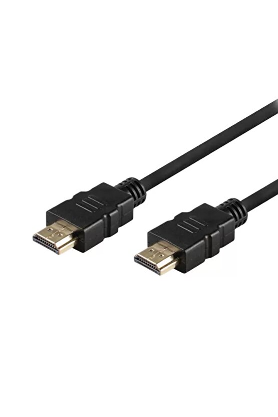 Valuelıne Ethernet Hdmi Connector Ile Yüksek Hızlı Hdmi Kablo Siyah,5.00 Metre