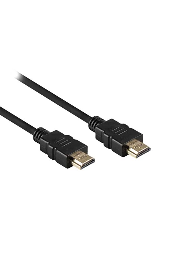 Valuelıne Ethernet Hdmi Connector Ile Yüksek Hızlı Hdmi Kablo Siyah,7.50 Metre