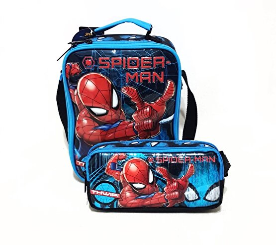 Spiderman Okul Çantası 3 lü set 48087