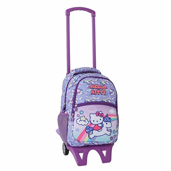 Hello Kitty Çekçekli İlkokul Çantası 3 lü set 2216