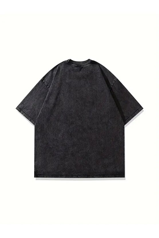 Anime Karasuno Haikyuu Baskılı Unisex Oversize  T-Shirt