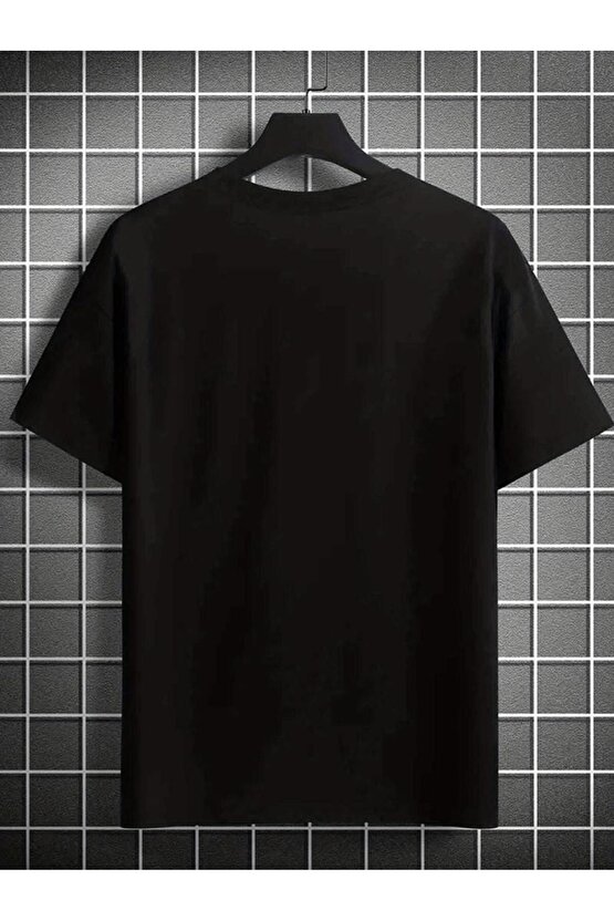 Red Eye Baskılı Oversize T-shirt