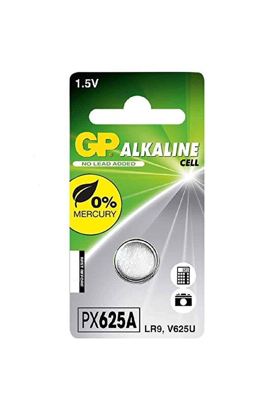 MGN45 gp px625a alkalin tekli lr9 pil