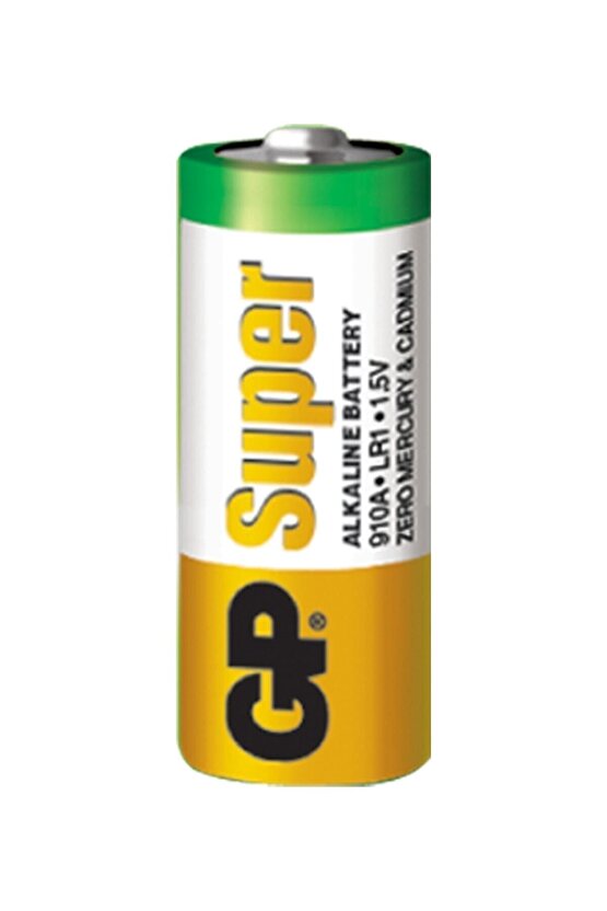 Gp910a Süper Alkalin Lr1n910a Boy Yarım Kalem Pil, 1.5 Volt, 2li Kart