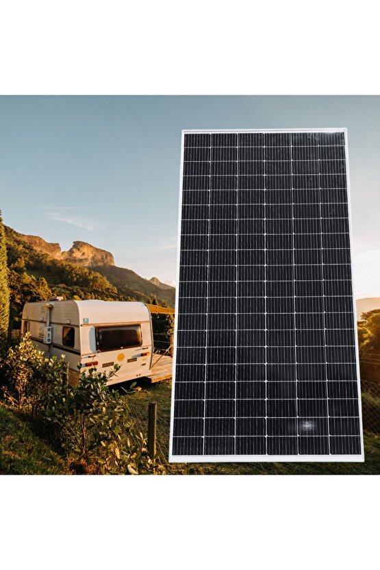 400 410 Watt A Kalite Half Cut Monokristal Solar Güneş Paneli 12volt Karavan 205w 230 W 280