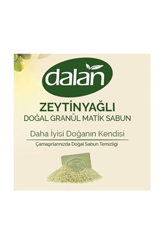 Zeytinyağlı Doğal Granül Matik Sabun Zeytin Mucizesi 1000 gr