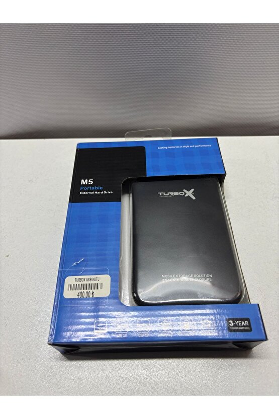 m5 USB 2.5 Hdd kutusu boş