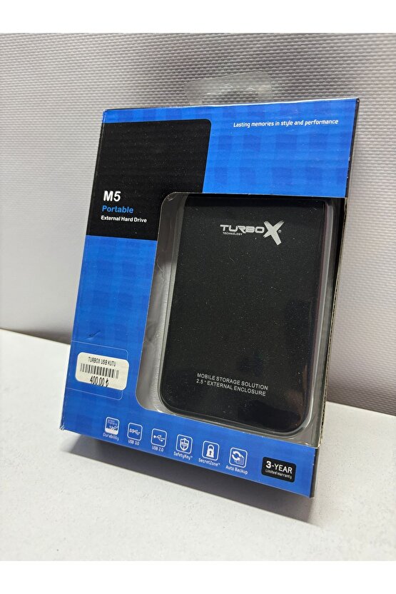 m5 USB 2.5 Hdd kutusu boş