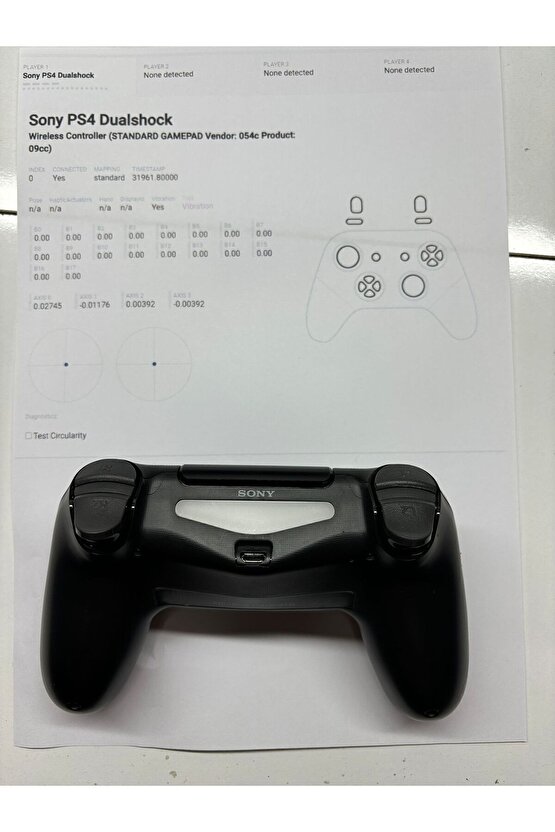 Ps4 Dualshock 4 V2 Kol - Orijinal 2. Nesil Kablosuz Ps4 Kolu(teşhir)