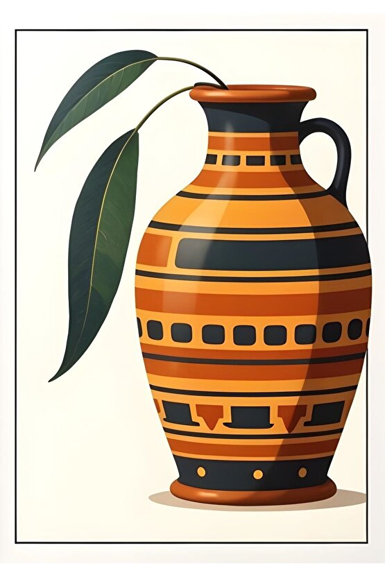 Matisse - Boho - Art Deco - Soyut - Doğa ( 3 lü Çerçevesiz ) Poster - Afiş - Tablo KR2C00181