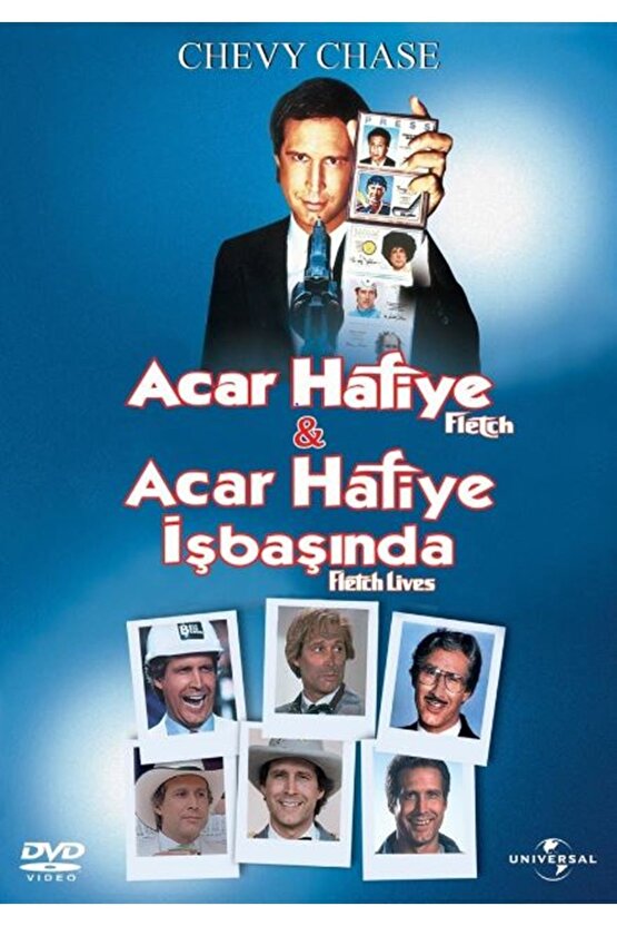 Fletch Lives - Fletch Box ( Acar Hafiye 2li Box Set ) DVD Türkçe Dublaj + Altyazı