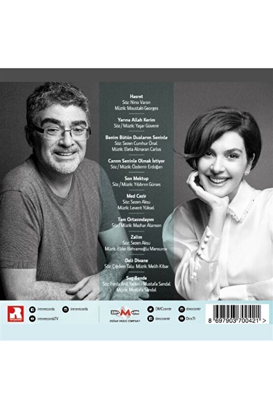 Bergüzar Korel - Aykut Gürel ( Vol 2 ) CD