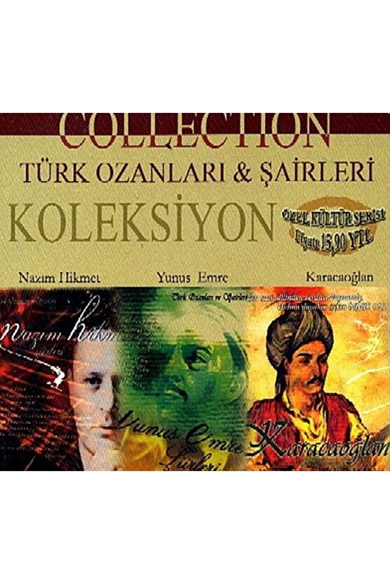 Koleksiyon - Türk Ozanları & Şairleri ( 3 CD )