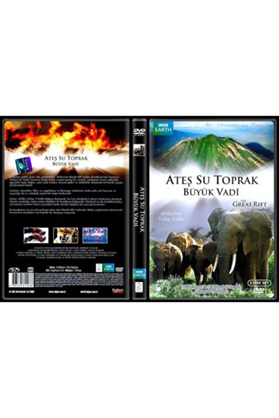 Ateş Su Toprak Büyük Vadi The Great Rift 2 Dvd