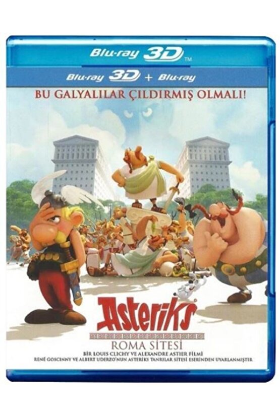 Asteriks Roma Sitesi (asterix & Obelix: Mansion Of The Gods) 3d Blu-ray