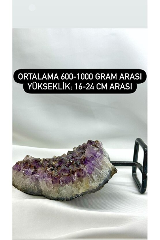 Doğal Ham Ametist Taşı (600-1000 gram gramajlı)