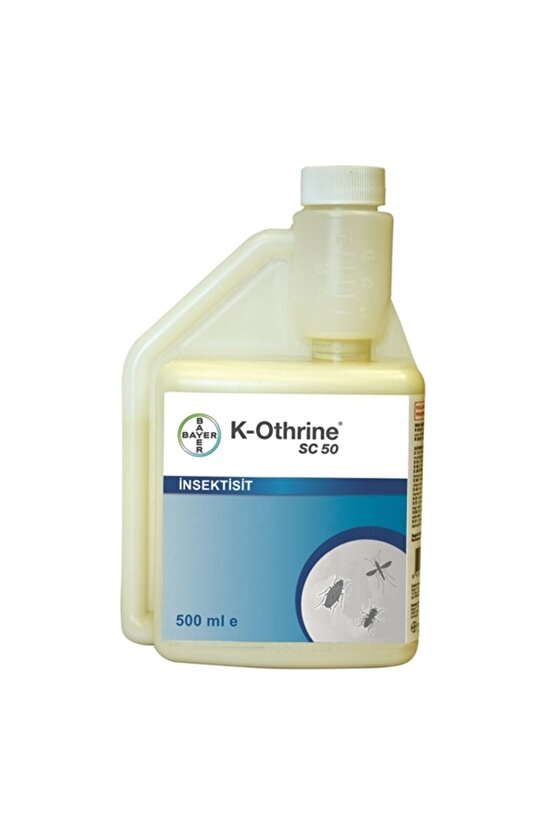 K-othrine Sc50 500 ml  Son. Kul. Tarihi 2027  Bit Pire Hamamböceği Kene Tahtakurusu Ilacı