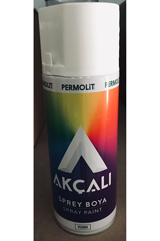 Akçalı Parlak Beyaz 301 Alüminyum-ahşap-plastik-demir-metal-sprey Boyama 400 ml