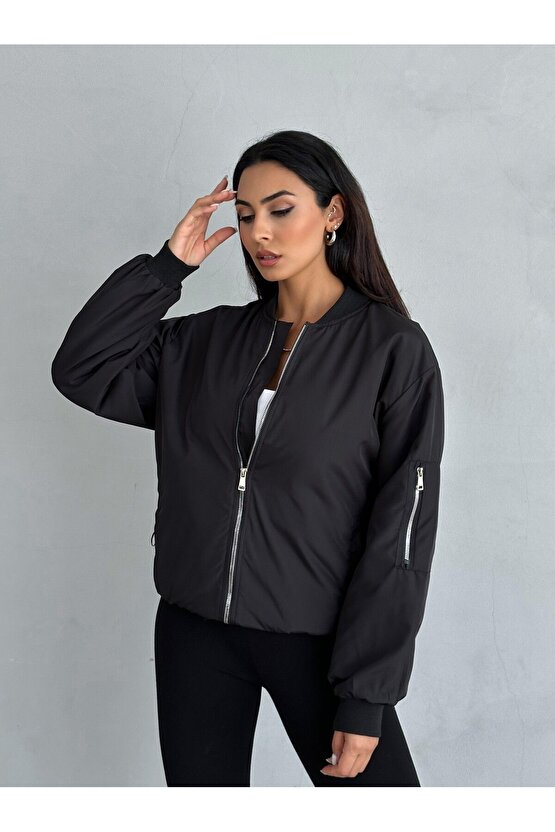 Unisex Bomber Kolej Ceket