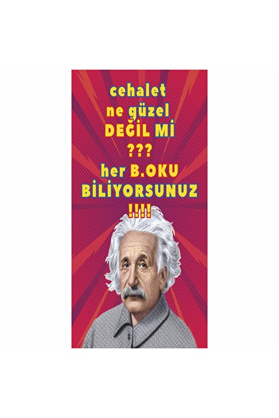 einstein komik sözler duvar yazıları ev dekorasyon tablo mini retro ahşap poster