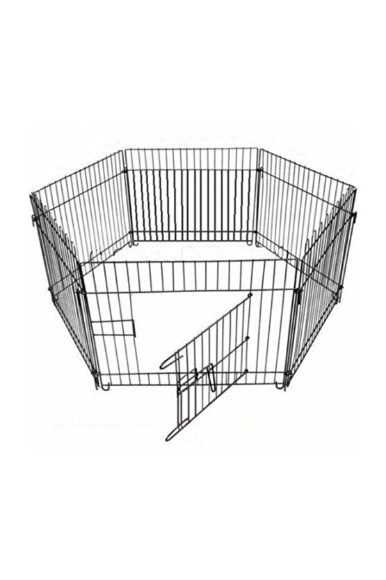 Neo Pet Market Metal Köpek Oyun Alanı Çit Altı Parça 60x54 Cm