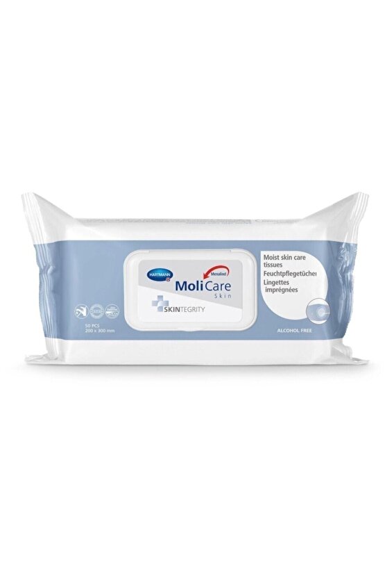 Molicare Skin Moist Tissues Cilt Bakım Mendili 50 Li