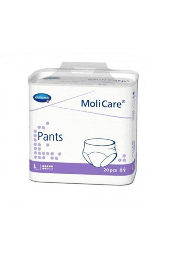 Molicare Pants 8 Damla Külot Bez Mor Large 20 Li