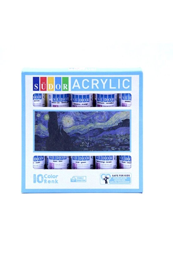 Akrilik Boya Set 10x40 Ml