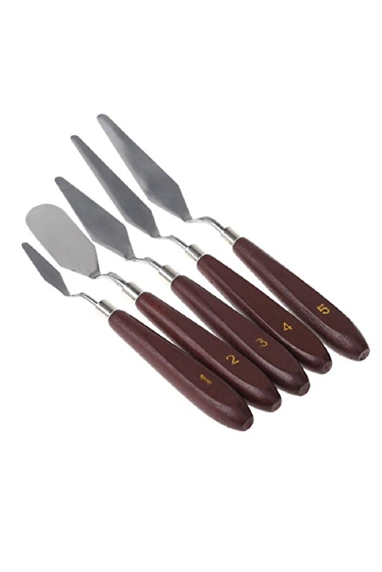 Rıch 11246 5 Lı Metal Spatul Set 01342