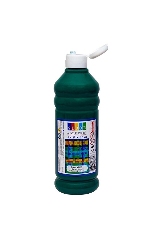 Akrilik Boya Koyu Yeşil 500 ml Sd1009-11