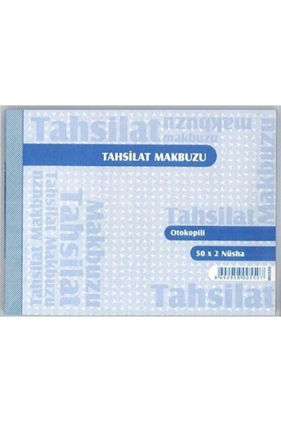 TAHSİLAT MAKBUZU OTOKOPİLİ 5O X 2 NUSHA 6 ADET