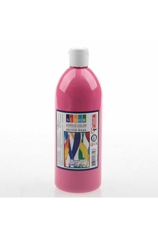 Akrilik Boya 500 ml Pembe Sd1009-06