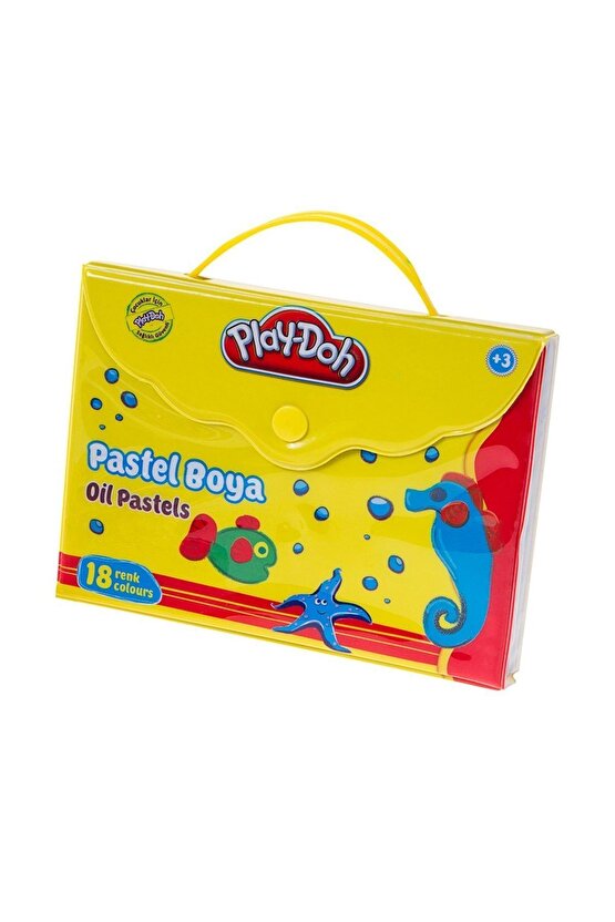 Play-Doh Pastel Boya Çantalı 18 Renk