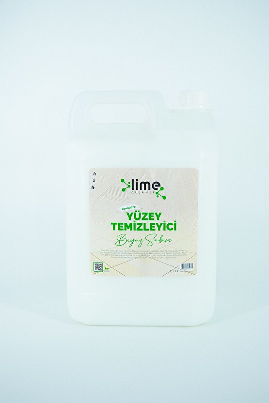 Yüzey Genel Temizleyici Beyaz Sabun Kokulu 5 Kg