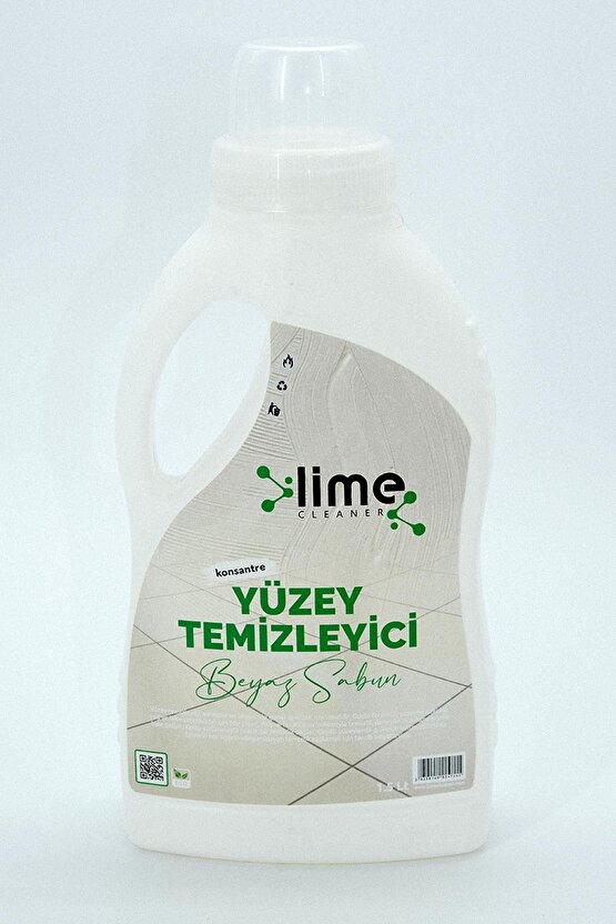 Konsantre Beyaz Sabun Kokulu Yüzey Temizleyici - 1 Litre