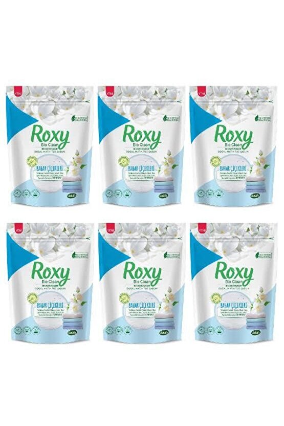 Roxy Matik Sabun Tozu Bahar Çiçekleri 6paket 156yıkama