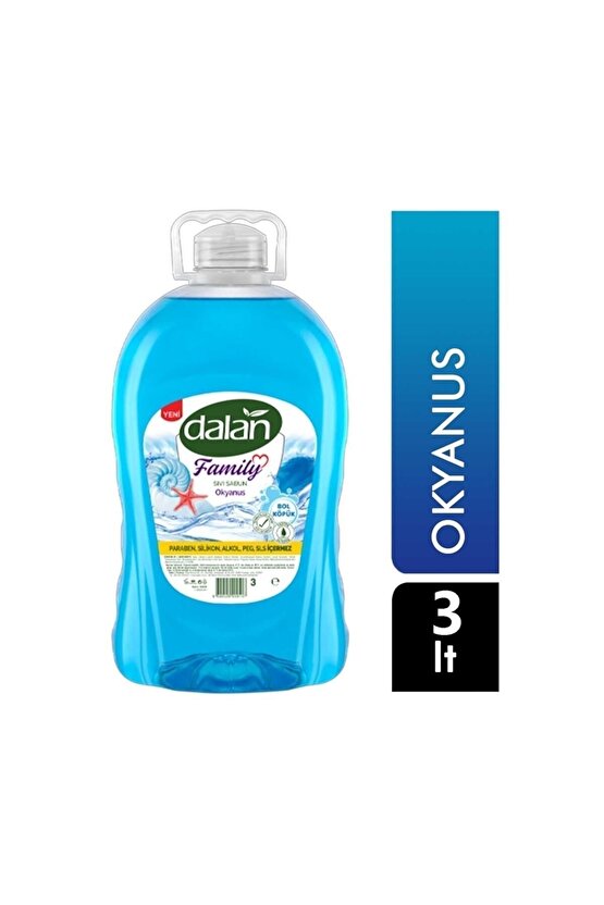 Family Sıvı Sabun Okyanus 2 X 3000 Ml