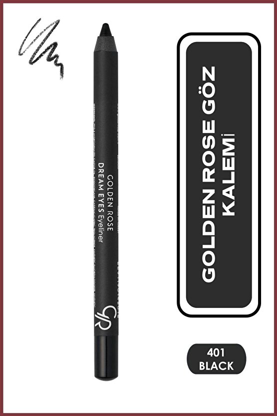 Dream Eyes Eyeliner No: 401 Black - Göz Kalemi - 8691190142018