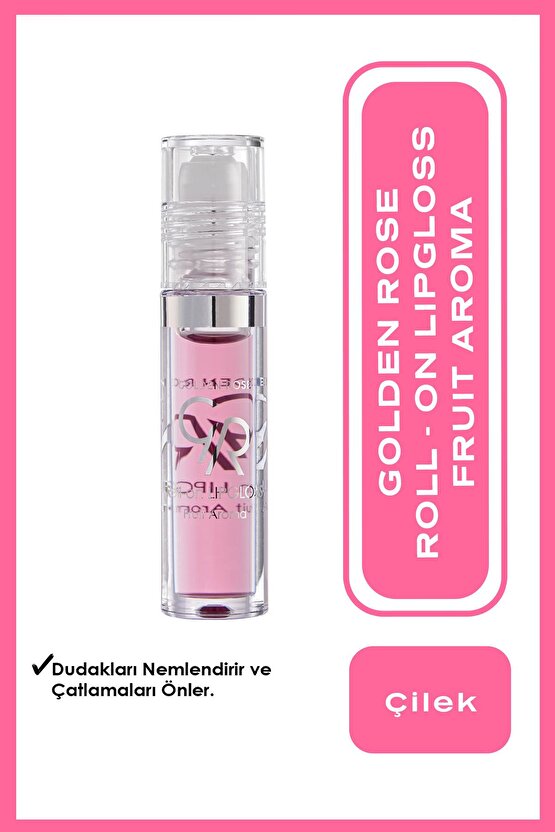 Roll On Lipgloss No:01 Strawberry - Meyveli Dudak Parlatıcısı - 8691190130008