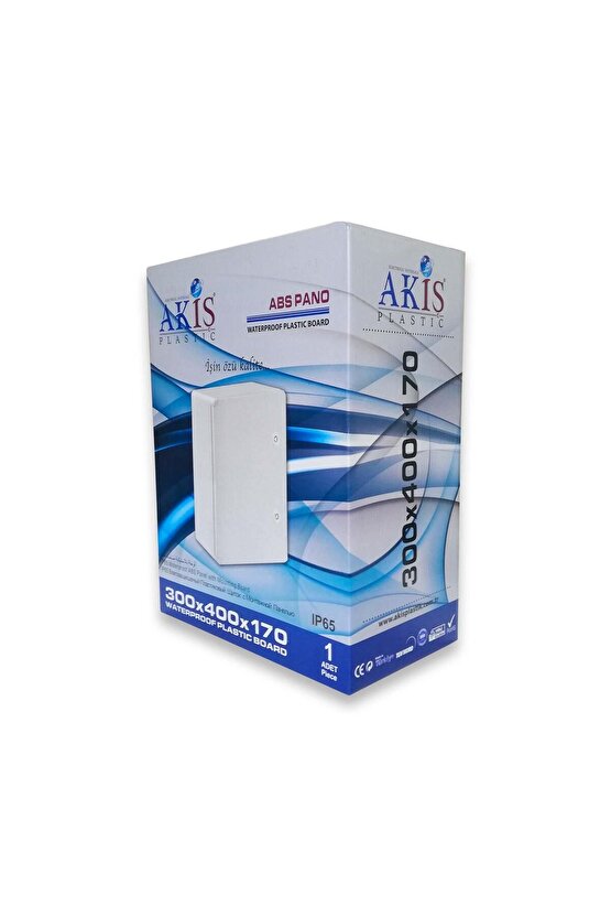 Akab-300400 Opak Kapaklı Abs Plastik Elektrik Panosu (30X40X17 CM)