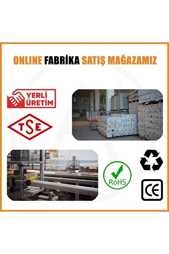 25x16 Mm Bantsız Kablo Kanalı 4x1m=4m