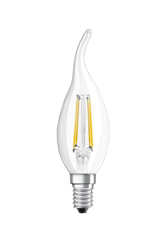 Lamp232 Ledvance Osram Led Star Classıc Ba 40 4w=40w e14 Duy Rustik Kıvrık