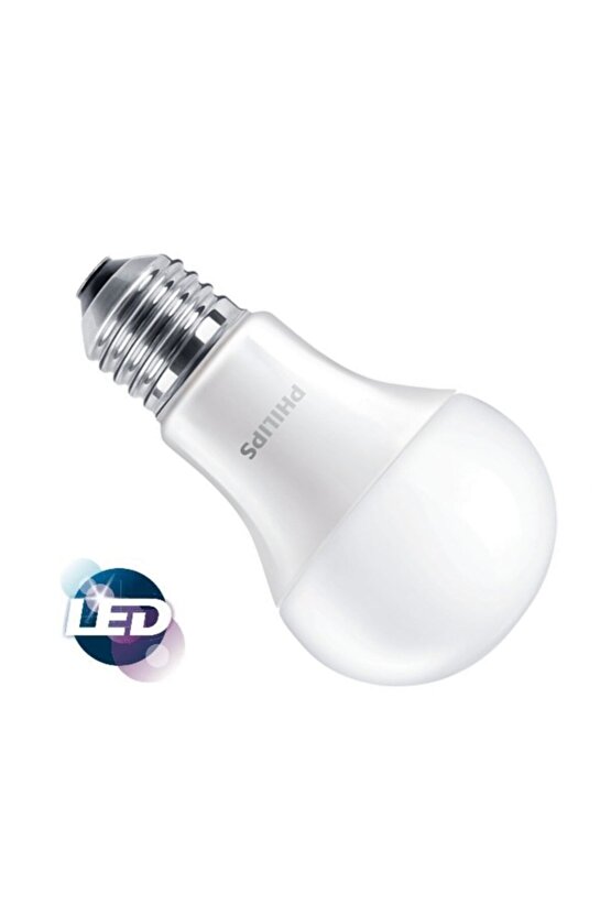 8w=60w Corepro Led Ampulparlak Sarı Işık-3000k806 Lumen15.000 Saate27 Duy