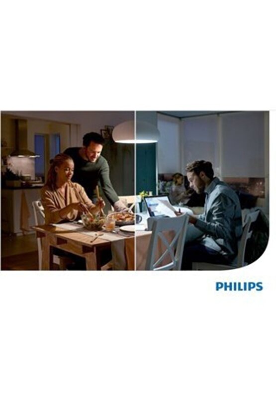 Phılıps 9,5w - 60w Scene Switch - Led Ampul E27 Duy - Tek Ampul 2 Renk (2700k-4000k)