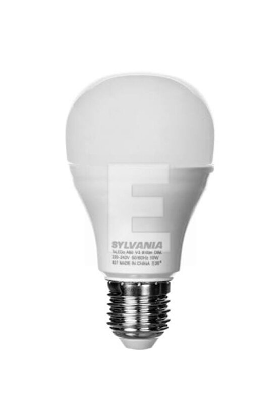 10w Led Ampul Dim Edilebilirtoledo Sarı Işık